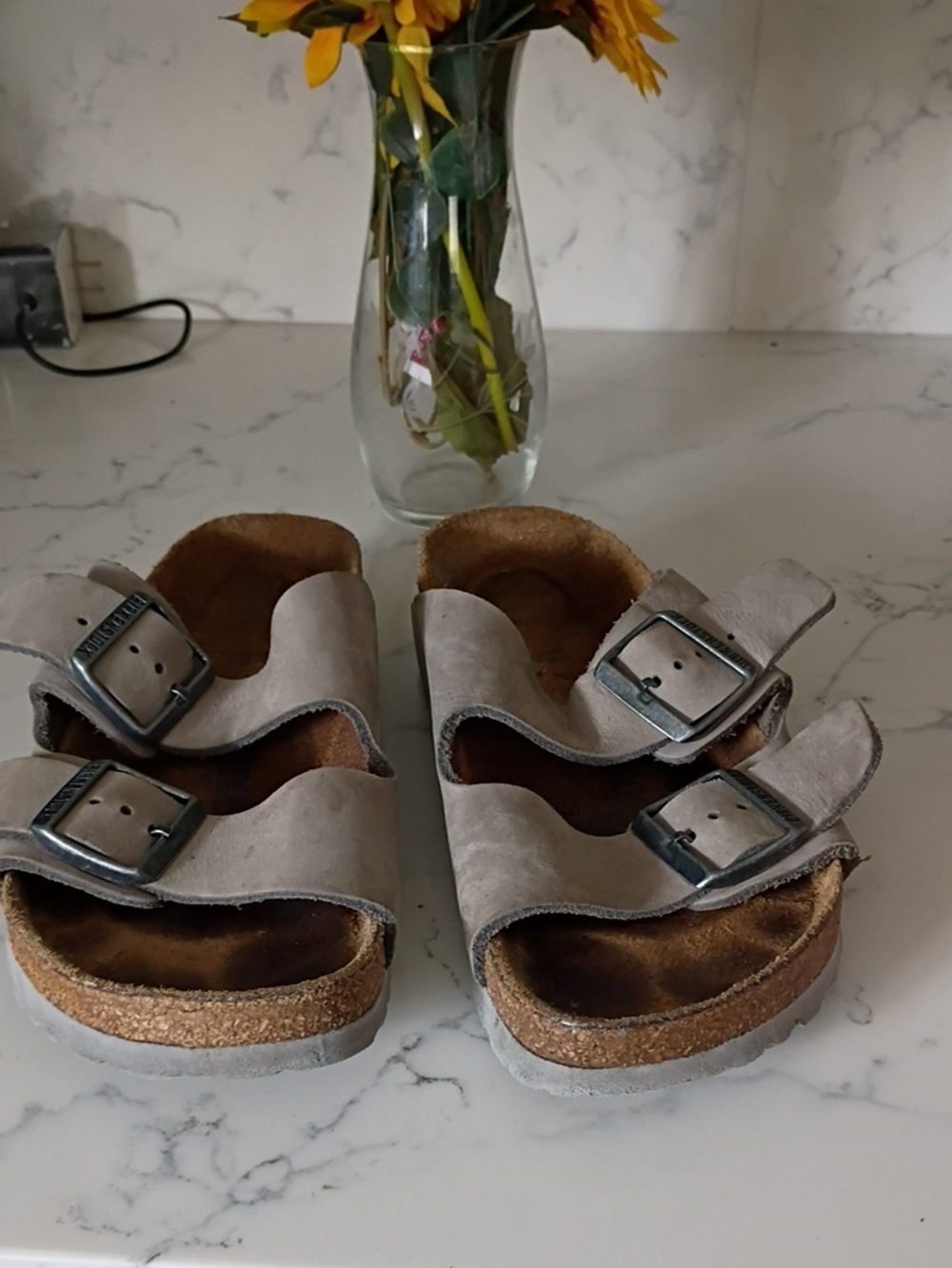 Birkenstock Double-Buckle Slide Sandals